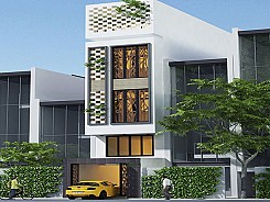 Xây dựng mới nhà anh Quốc - Bình Chánh